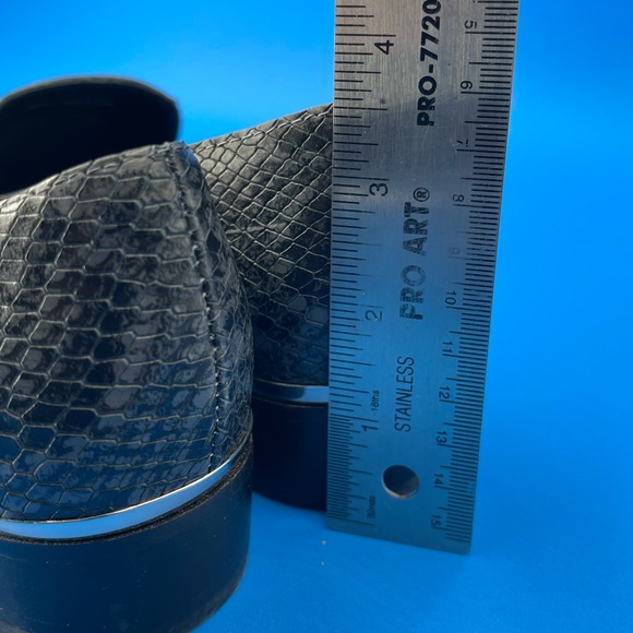 DOLCE VITA Arlene Charcoal Snake Print Oxford Shoes Women’s Size 8.5 - Picture 8 of 11